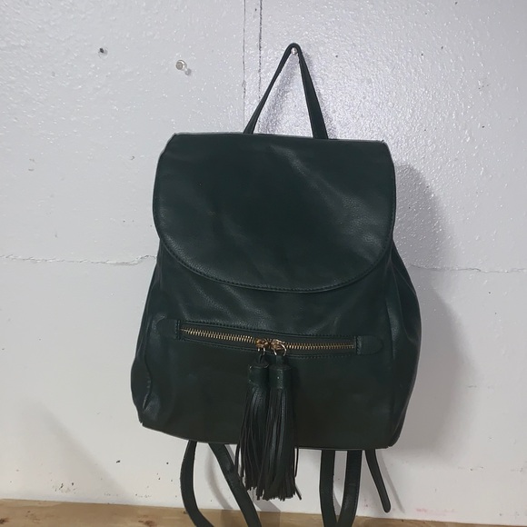 Forever 21 Dark Green Backpack - Picture 4 of 9